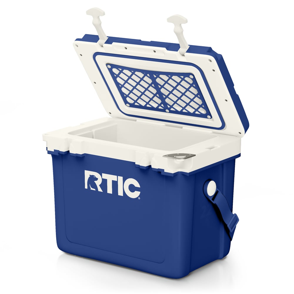 22 QT Ultra-Light Cooler Cobalt & White - Image 3