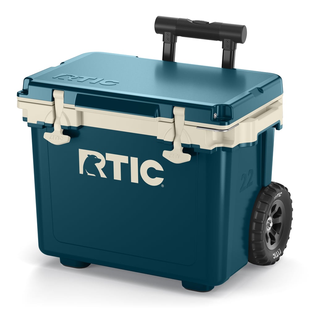 22 QT Ultra-Light Wheeled Cooler Marine/Canvas