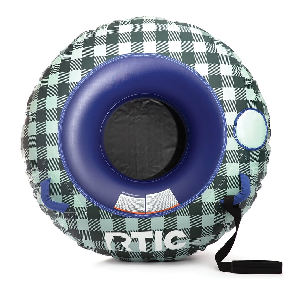 RTIC Tough Snow Tubes Harbor Blue/Teal Plaid