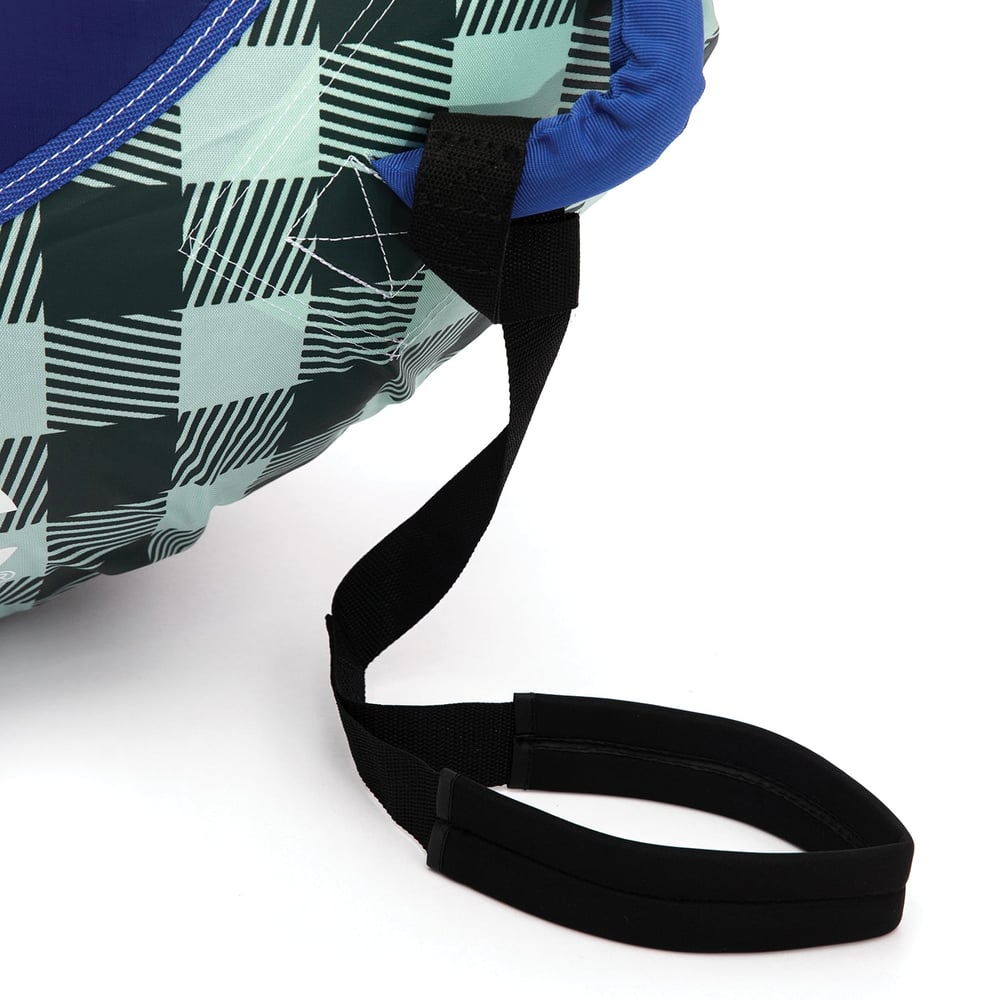 RTIC Tough Snow Tubes Harbor Blue/Teal Plaid - Image 2
