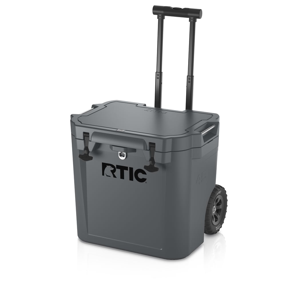 45 QT Ultra-Tough Wheeled Cooler Dark Grey - Image 11