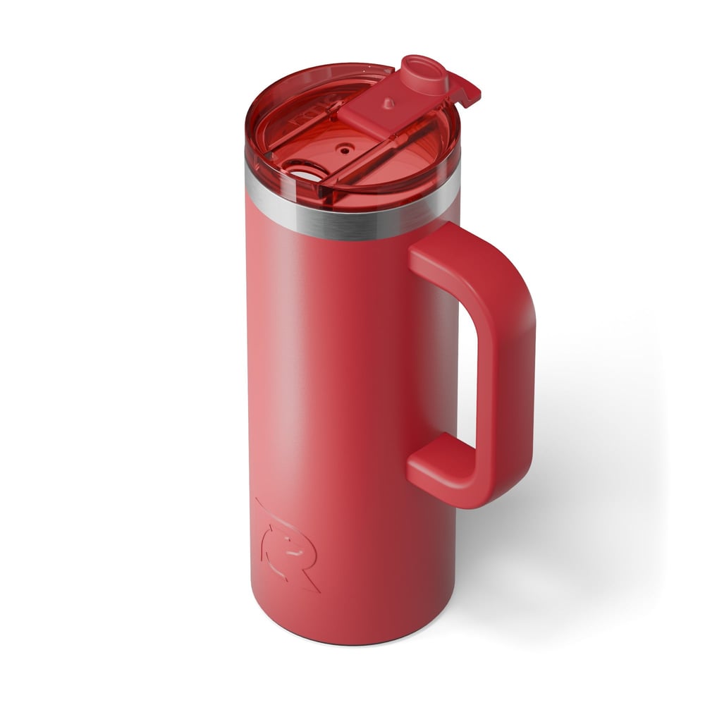 Road Trip Travel Mug Flag Red - Image 3