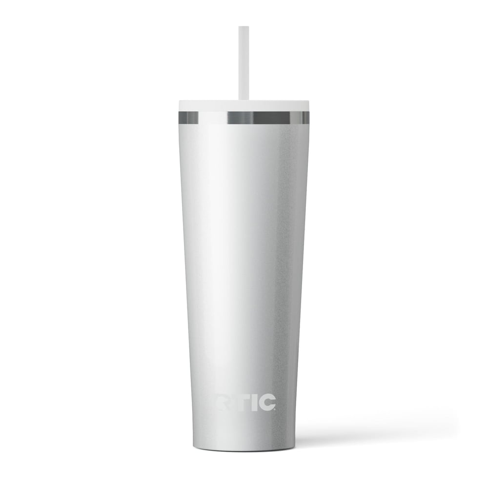 Everyday Tumbler White Glitter