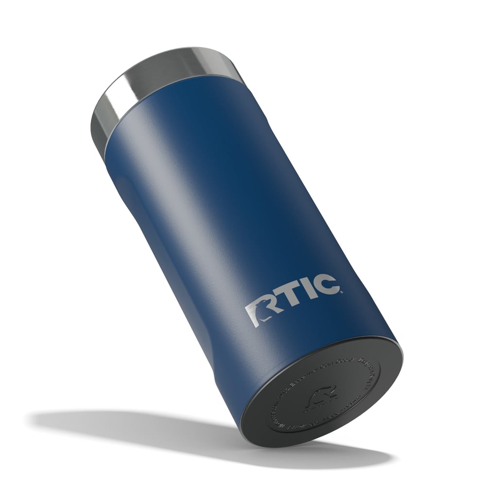 24oz Essential Can Cooler Navy - Image 7