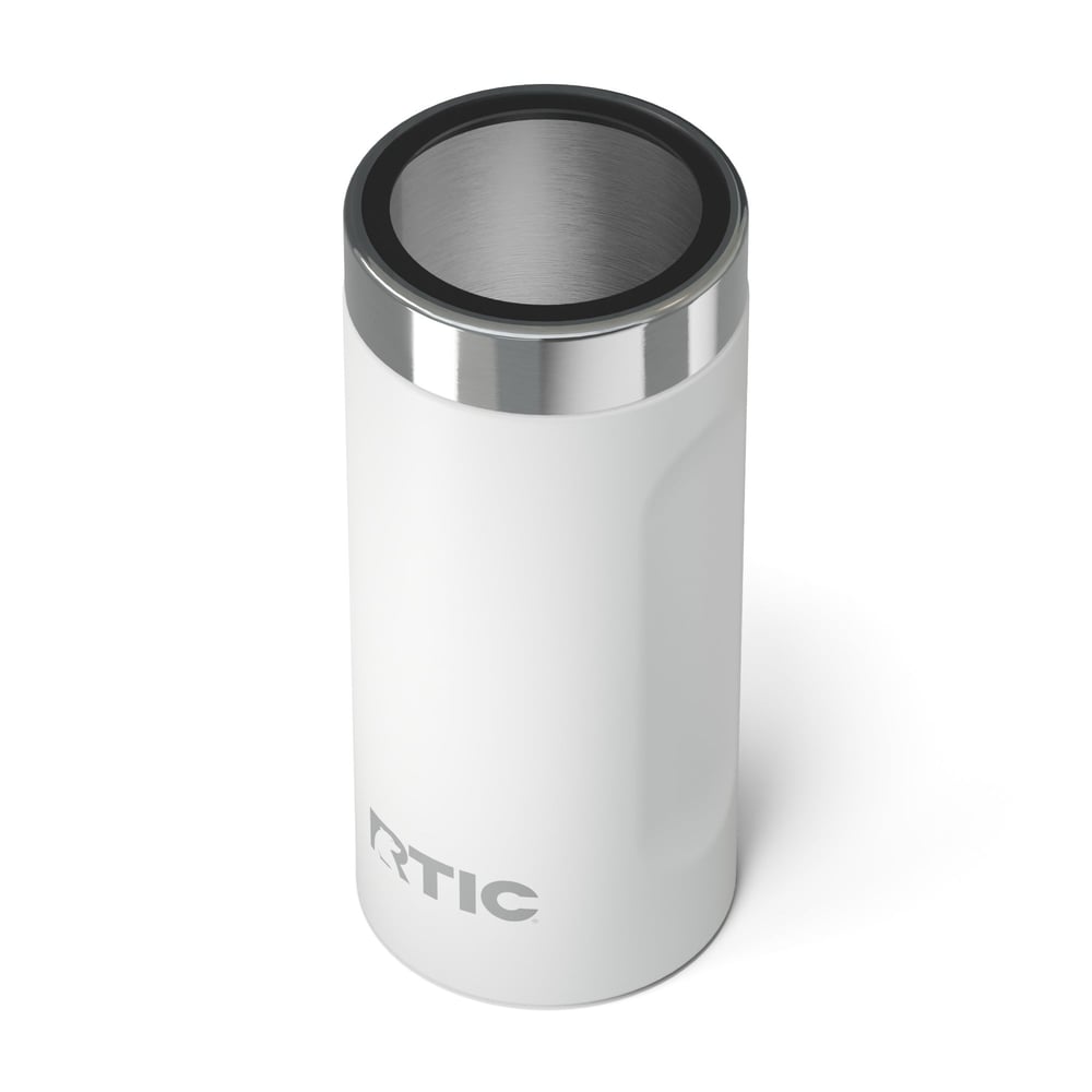 24oz Essential Can Cooler White - Image 5
