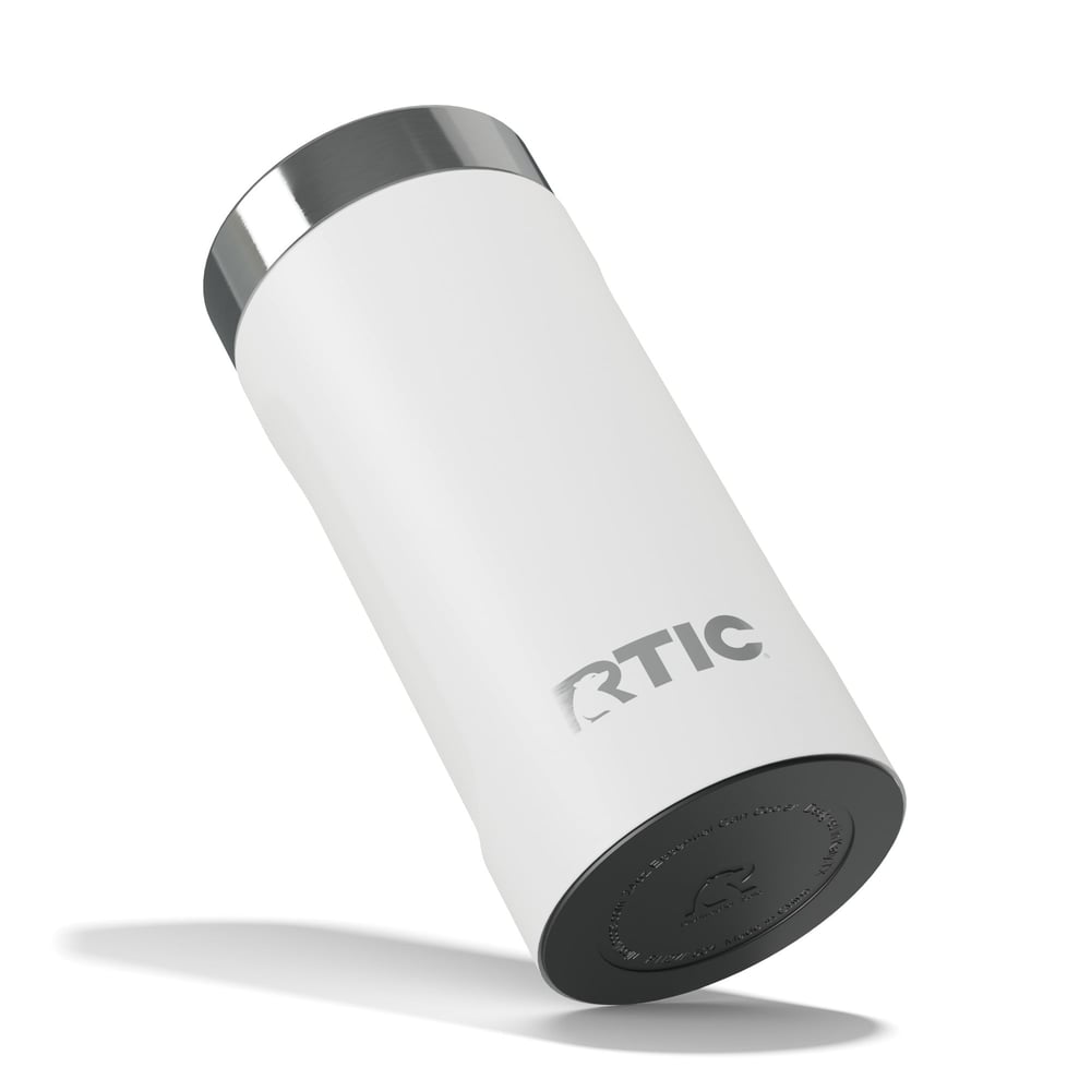 24oz Essential Can Cooler White - Image 7