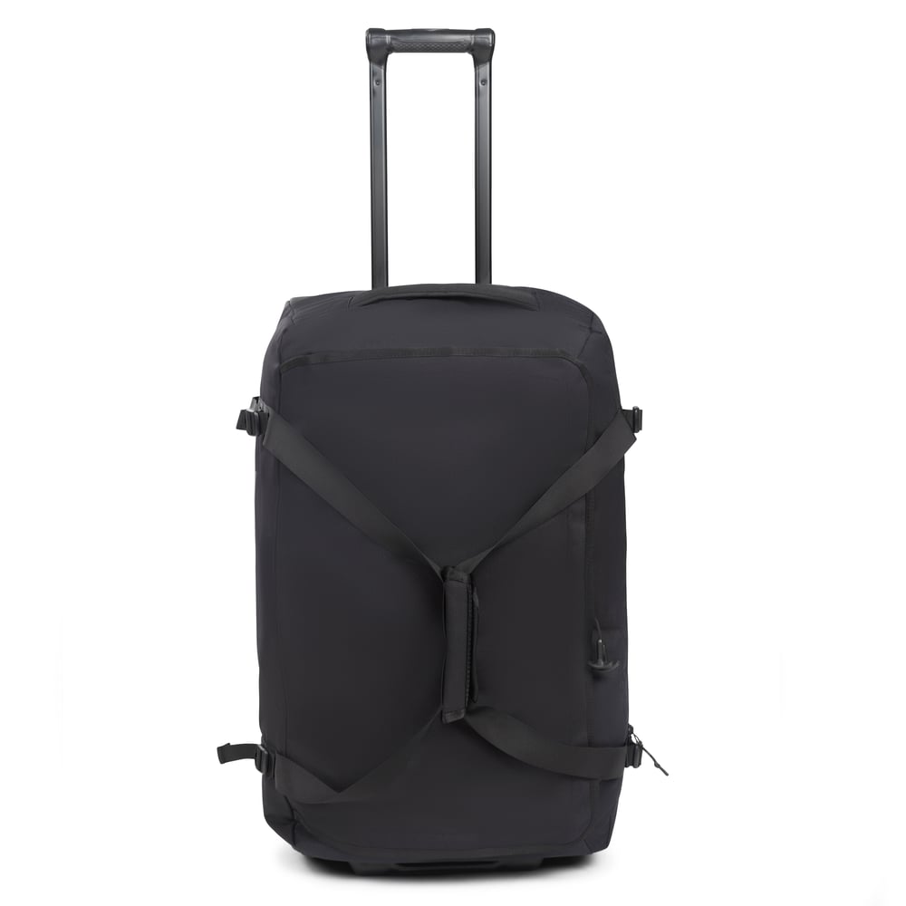Road Trip Rolling Duffle Bag Black - Image 4