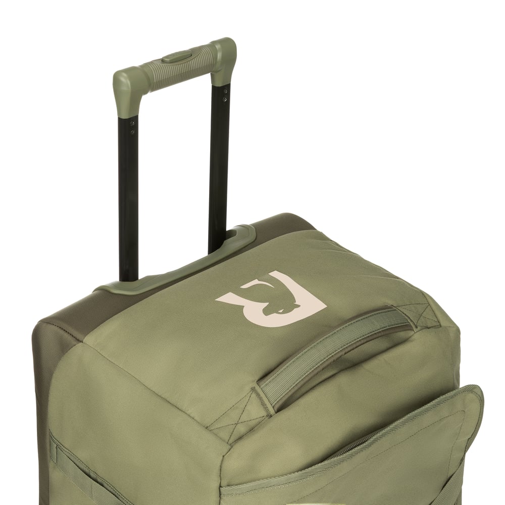 Road Trip Rolling Duffle Bag Olive & Beach - Image 10